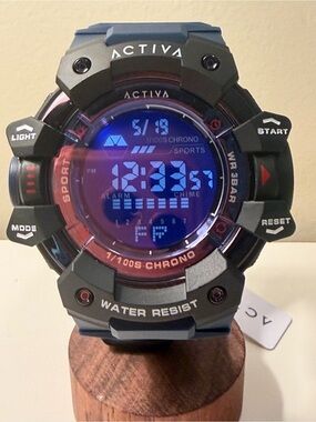 Activa x Invicta Digital Essentials Men’s Watch – 50mm | New with Box